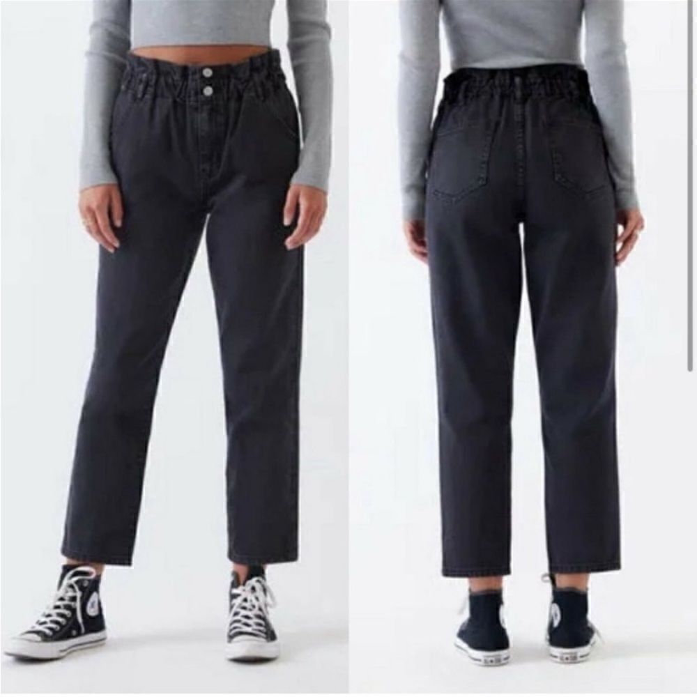 PACSUN High-Waisted Paperbag Mom Jean